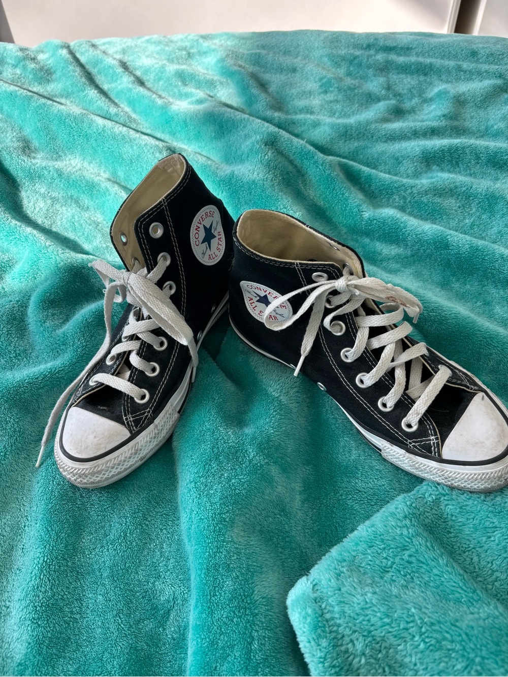 Converse Black & White Kids High-Top Sneakers in